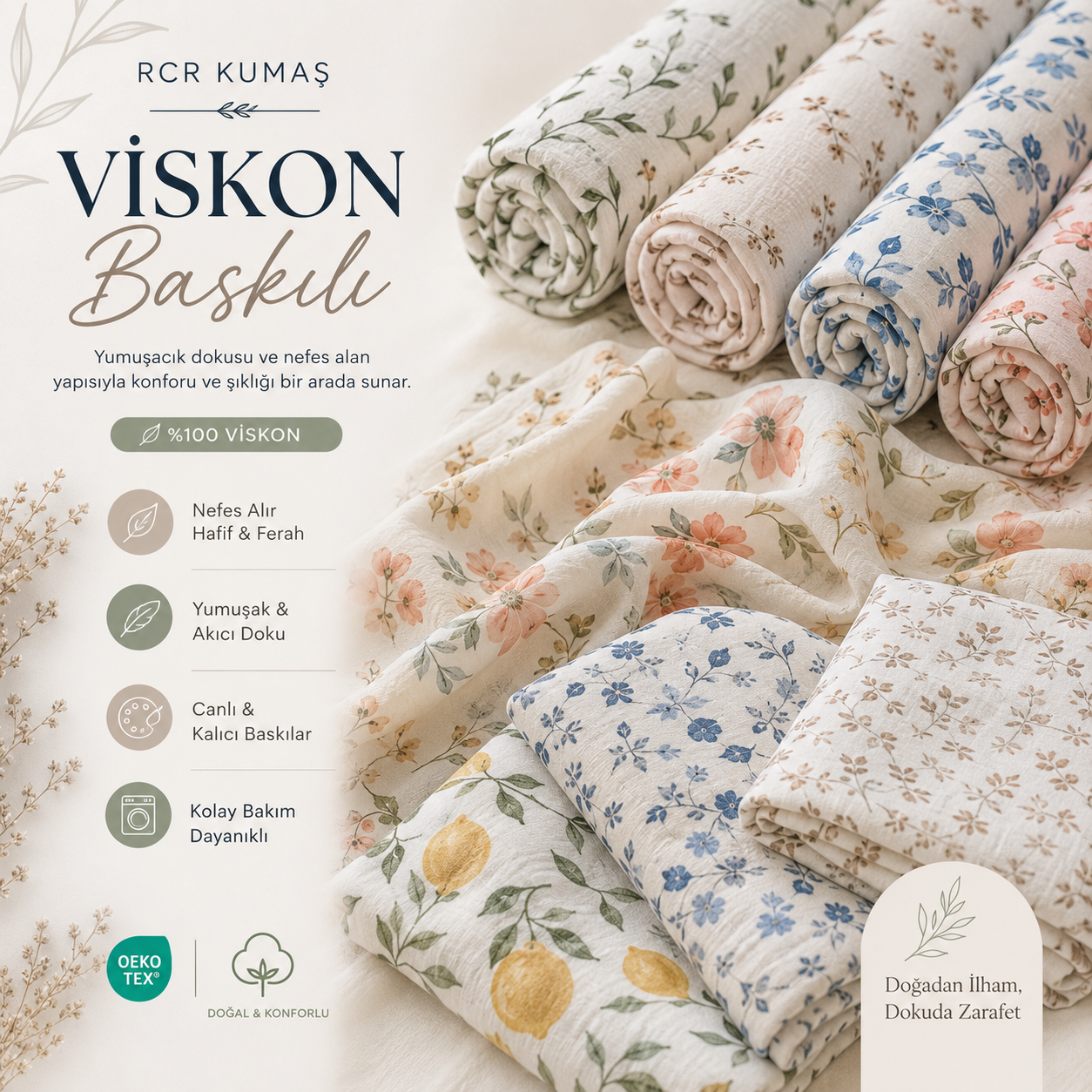 Viskon baskılı